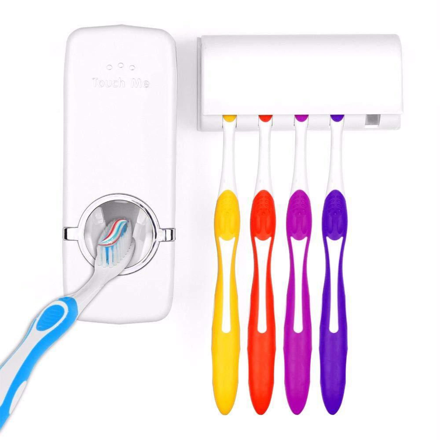 Toothpaste Dispenser & Tooth Brush Holder - Bhavnagar Deodap
