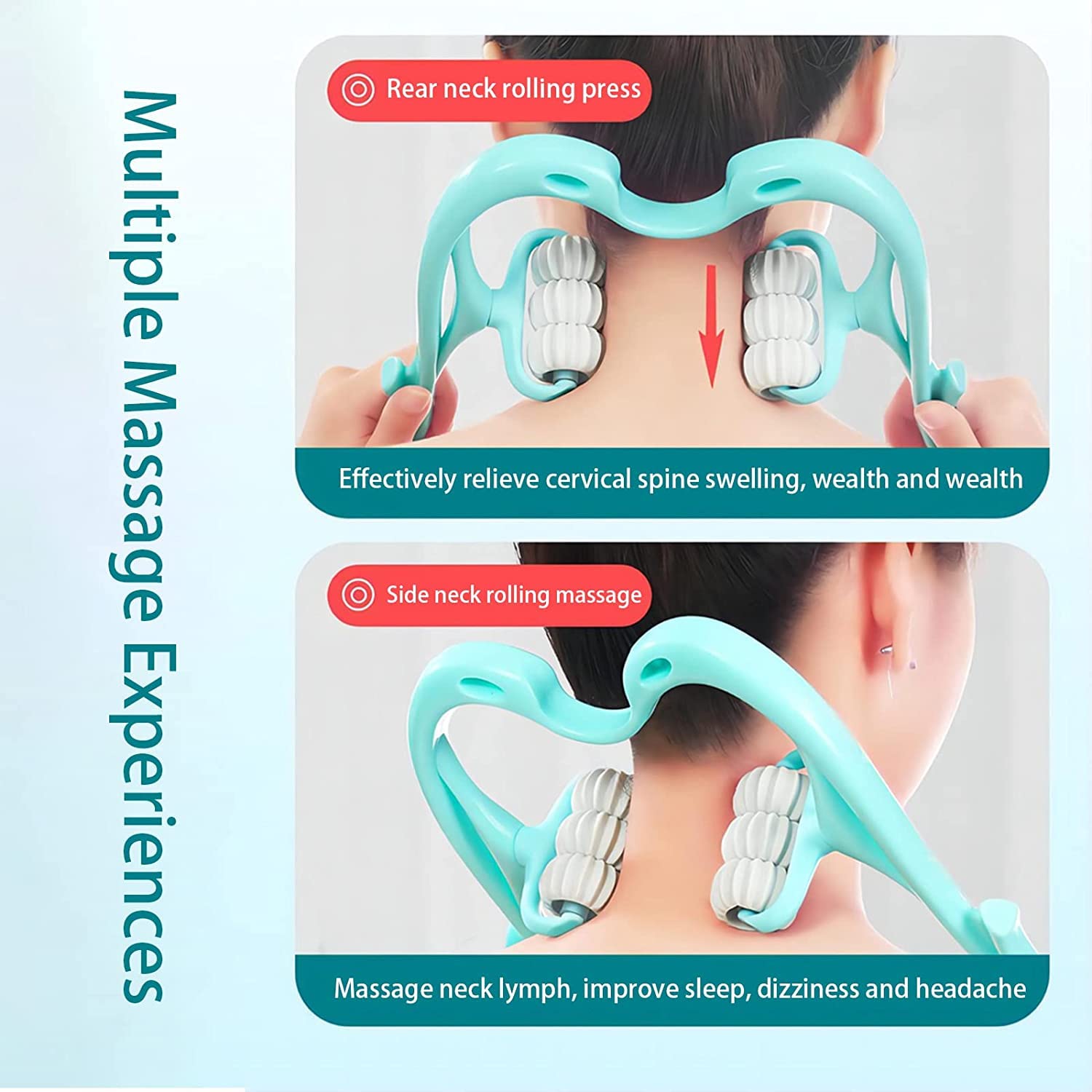 Neck & Shoulder Massager: Portable Relief for Back, Waist & More (1 Pc) - Bhavnagar Deodap