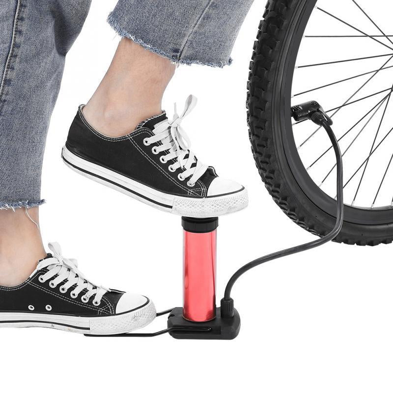 Portable Mini Foot Pump for Bicycle, Bike, and Car - Bhavnagar Deodap