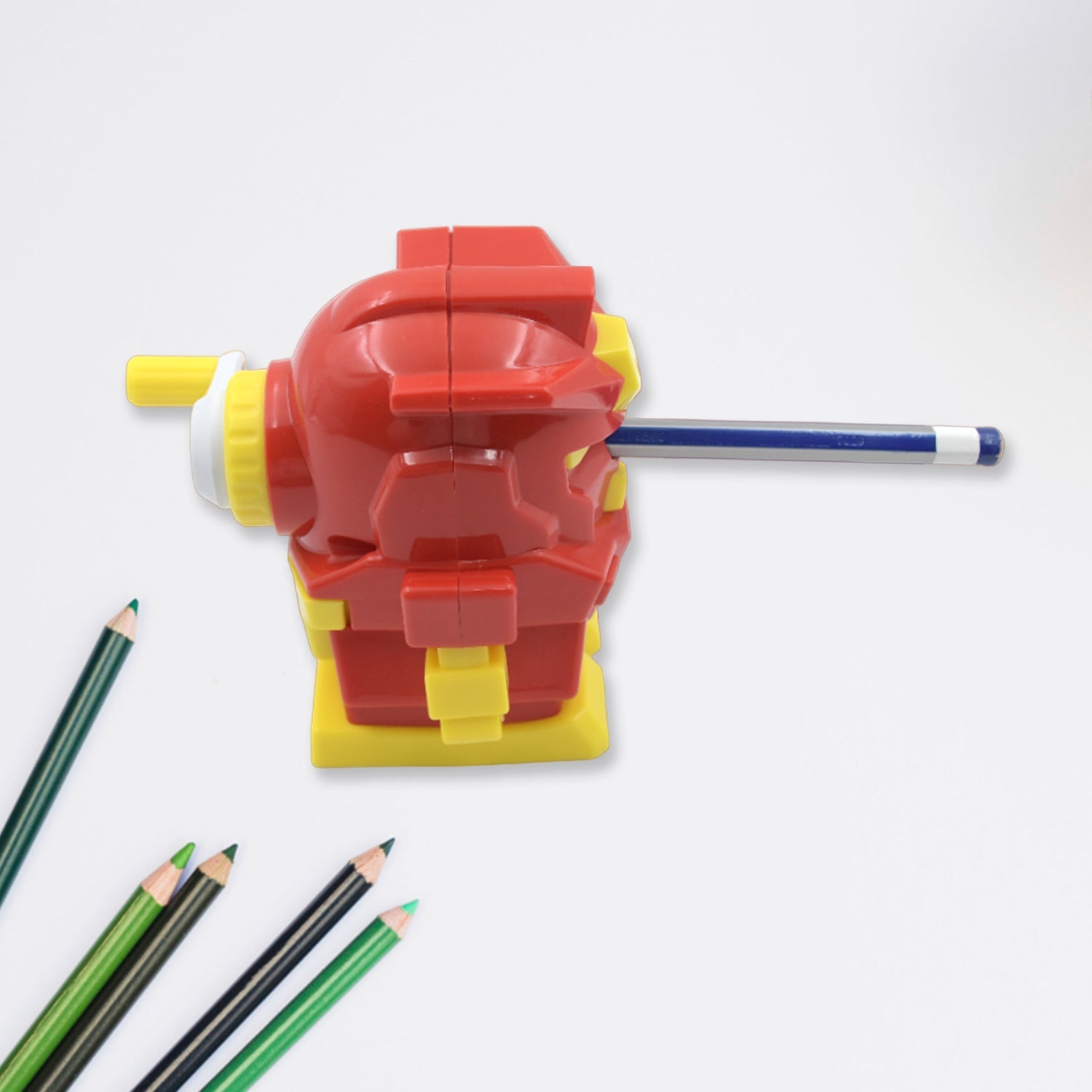 Sharpener for Pencil with Removable Tray Hardiness Steel Cutter, Kids Teddy Shaped Pencil Sharpener Machine, Birthday Return Gift Stationary Gifts - Bhavnagar Deodap