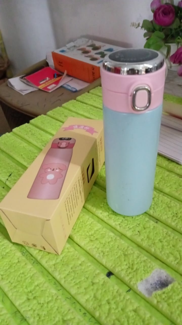 Double walled Stainless Steel Water Bottle (450 ML Approx) - Bhavnagar Deodap