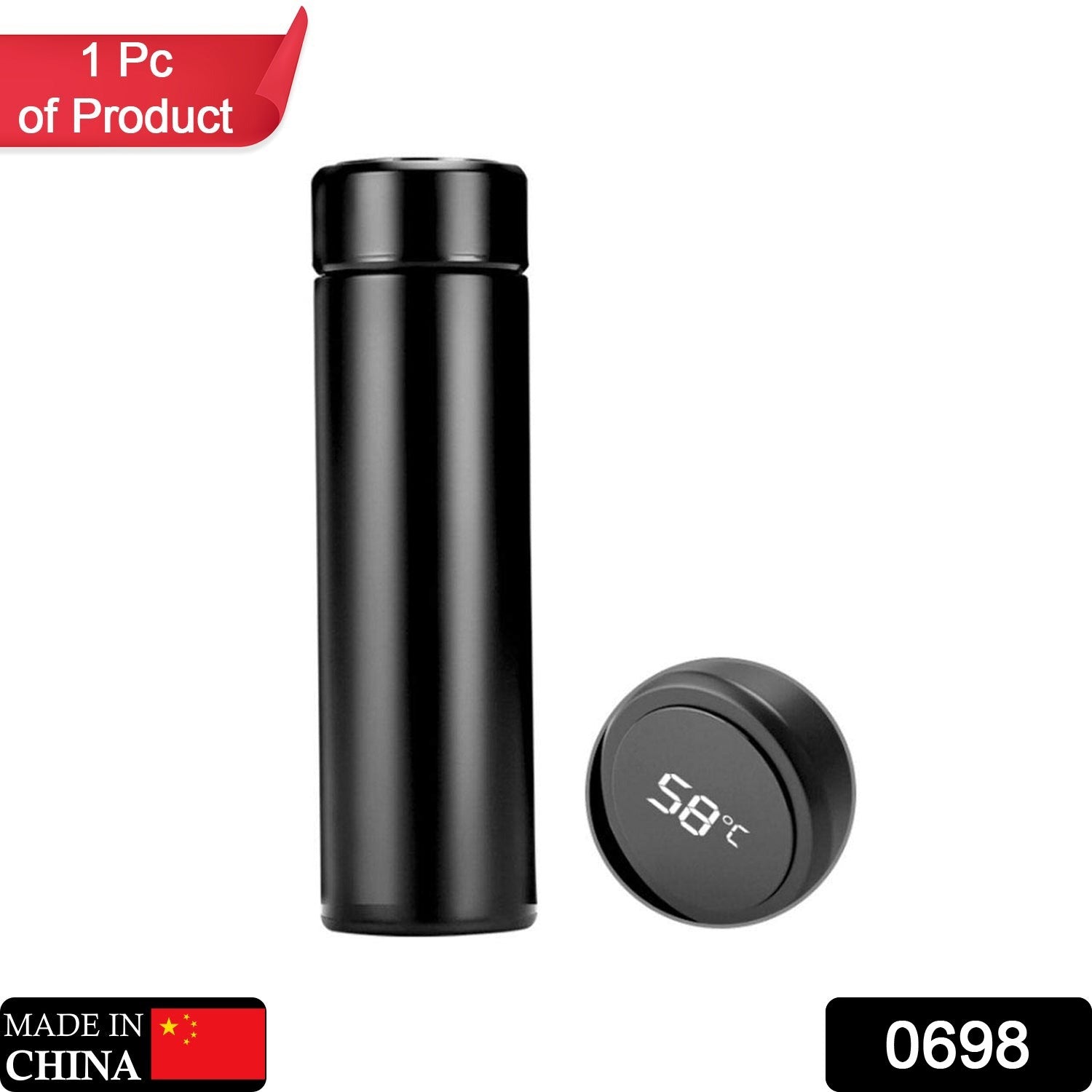 Double Stainless Steel Wall Smart Flask Water Bottle ( B Grade ) - Bhavnagar Deodap