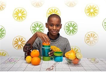 Sports Duo Citrus Kid Zinger Juice Water Bottle with Juice Maker Infuser Bottle (630ml) - Bhavnagar Deodap