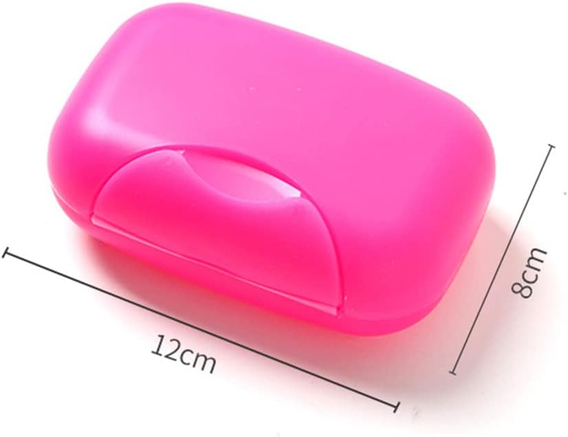 Travel Soap Case Box Plastic Soap Box With Cover Waterproof Leakproof Soap Dish For Bathroom & Travel Use (1Pc) - Bhavnagar Deodap