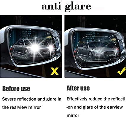 Anti Fog Anti Scratch Interior Rearview Car Mirror Film Waterproof HD Clear Protective Sticker Film for Safe Driving, Car Mirrors, Side Windows - Bhavnagar Deodap