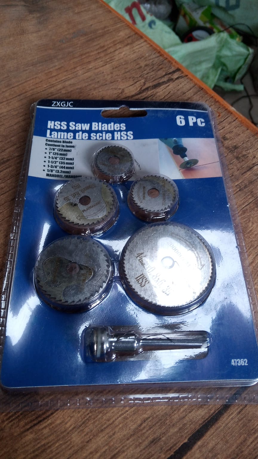 6pcs Metal HSS Circular Saw Blade Set Cutting Discs for Rotary Tool - Bhavnagar Deodap