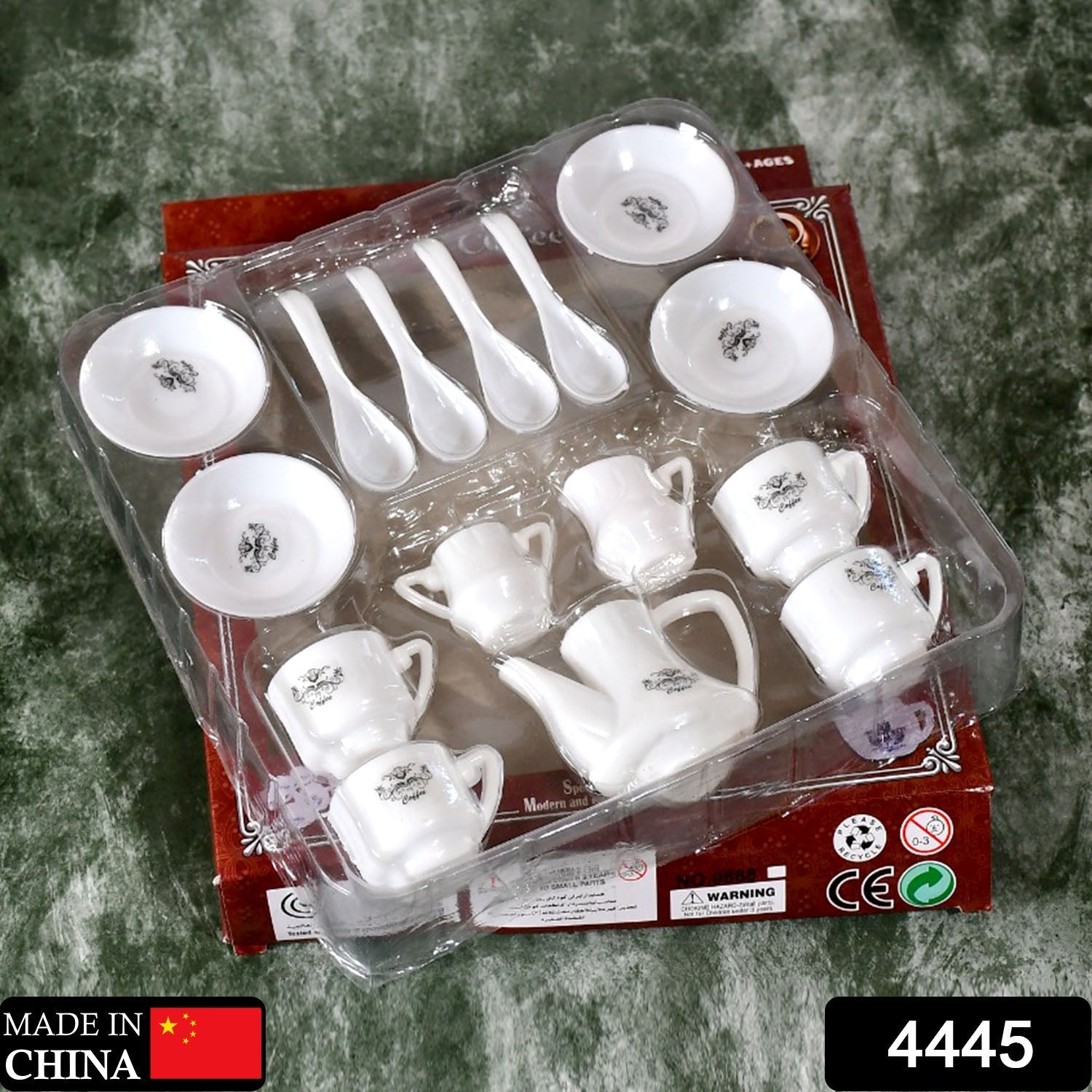 Coffee Kitchen Plastic Set Toy for Kids, Boys & Girls (15Pcs)