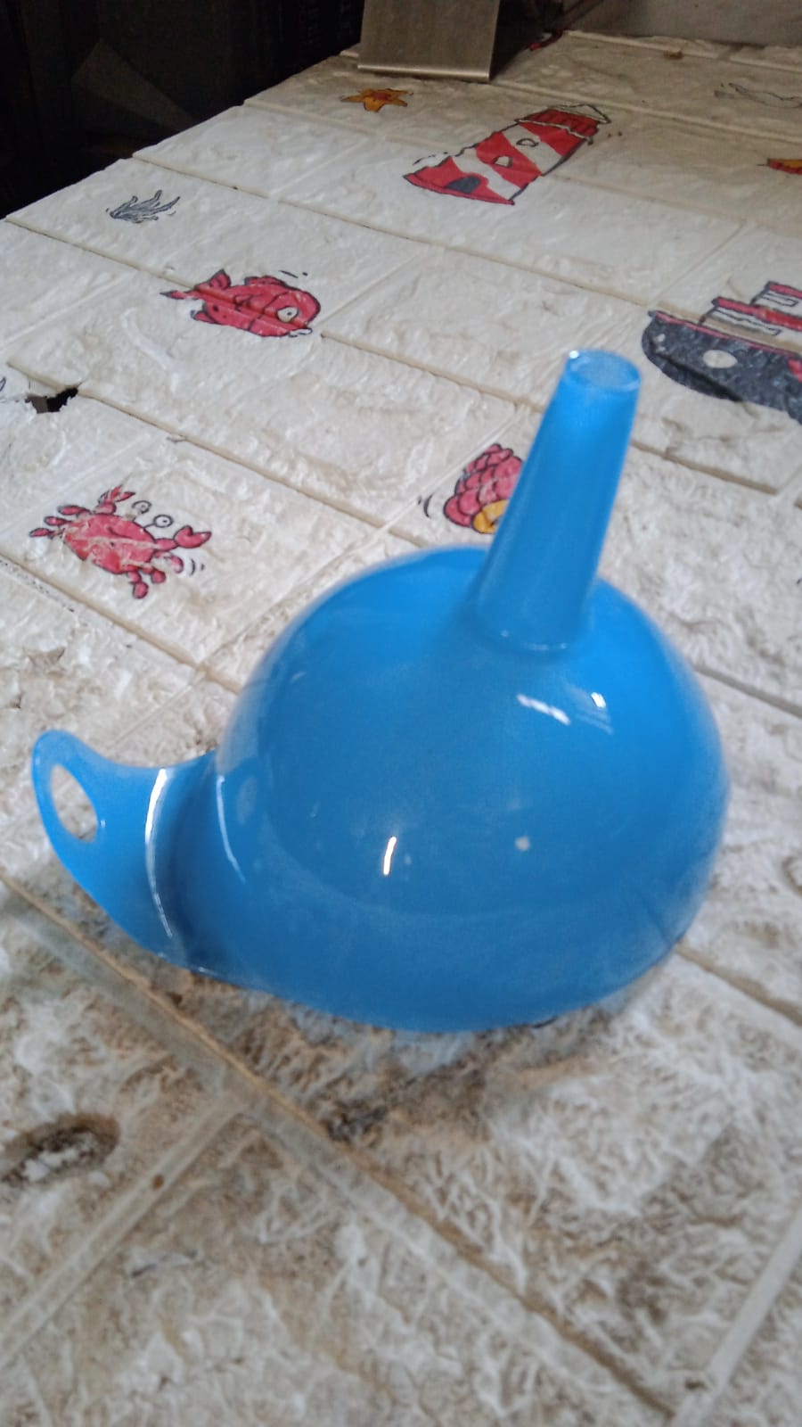 Plastic Funnel For Pouring Oil, Sauce, Water, Juice Cooking Oil, Powder, Small Food-Grains Food Grade Plastic Funnel (1 Pc) - Bhavnagar Deodap