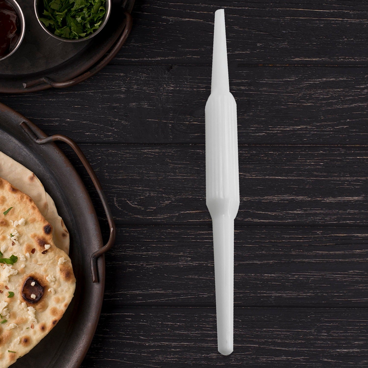 Kitchen Plastic Vergin Belan / Rolling Pin for Roti / Chapati High Quality Kitchen Tool (1Pc) - Bhavnagar Deodap