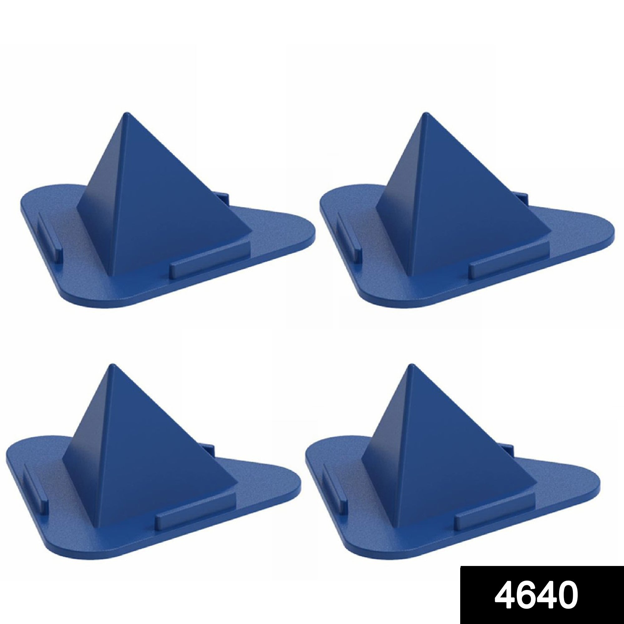 Universal Portable Three-Sided Pyramid Shape Mobile Holder Stand - Bhavnagar Deodap