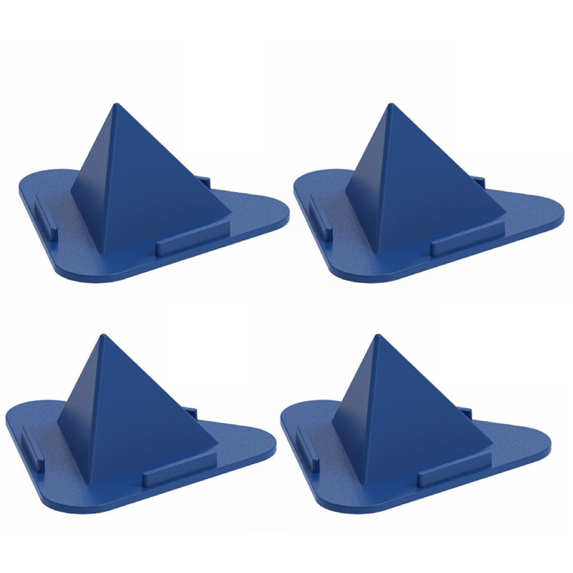 Universal Portable Three-Sided Pyramid Shape Mobile Holder Stand - Bhavnagar Deodap