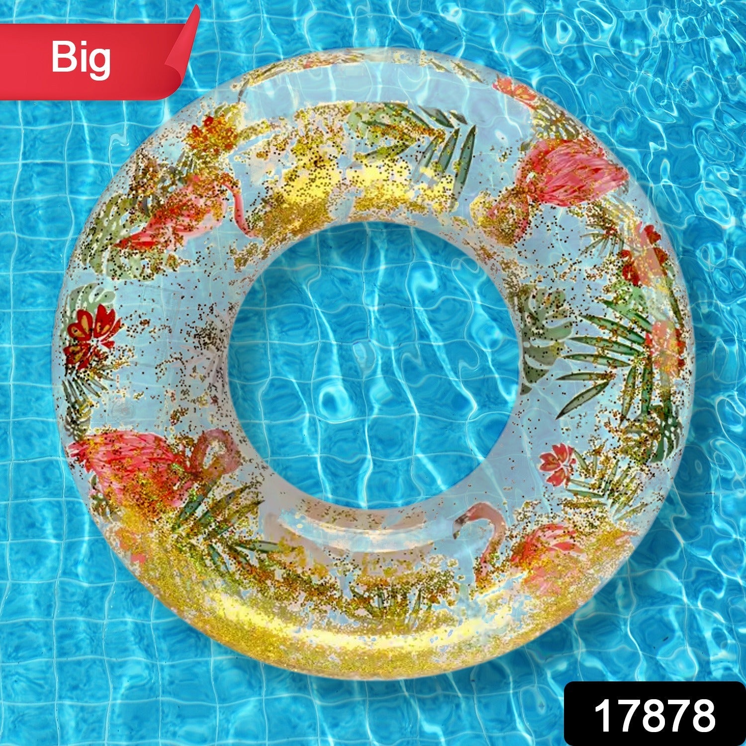 Swim Ring, For Adults, Conveniently Portable, Feathers, Swimming Ring, For Water Play, For Beaches, Swimming, Summer Vacation, Women's, Men's Outdoor Swimming Beach Adults Pool Water Fun Toys (1 Pc) - Bhavnagar Deodap