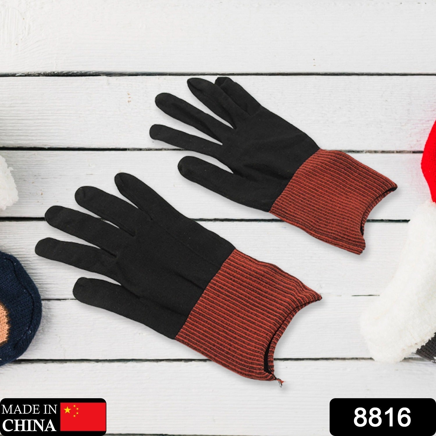 Small 1 Pair Cut Resistant Gloves Anti Cut Gloves Heat Resistant Kint Safety Work Gloves High Performance Protection. - Bhavnagar Deodap