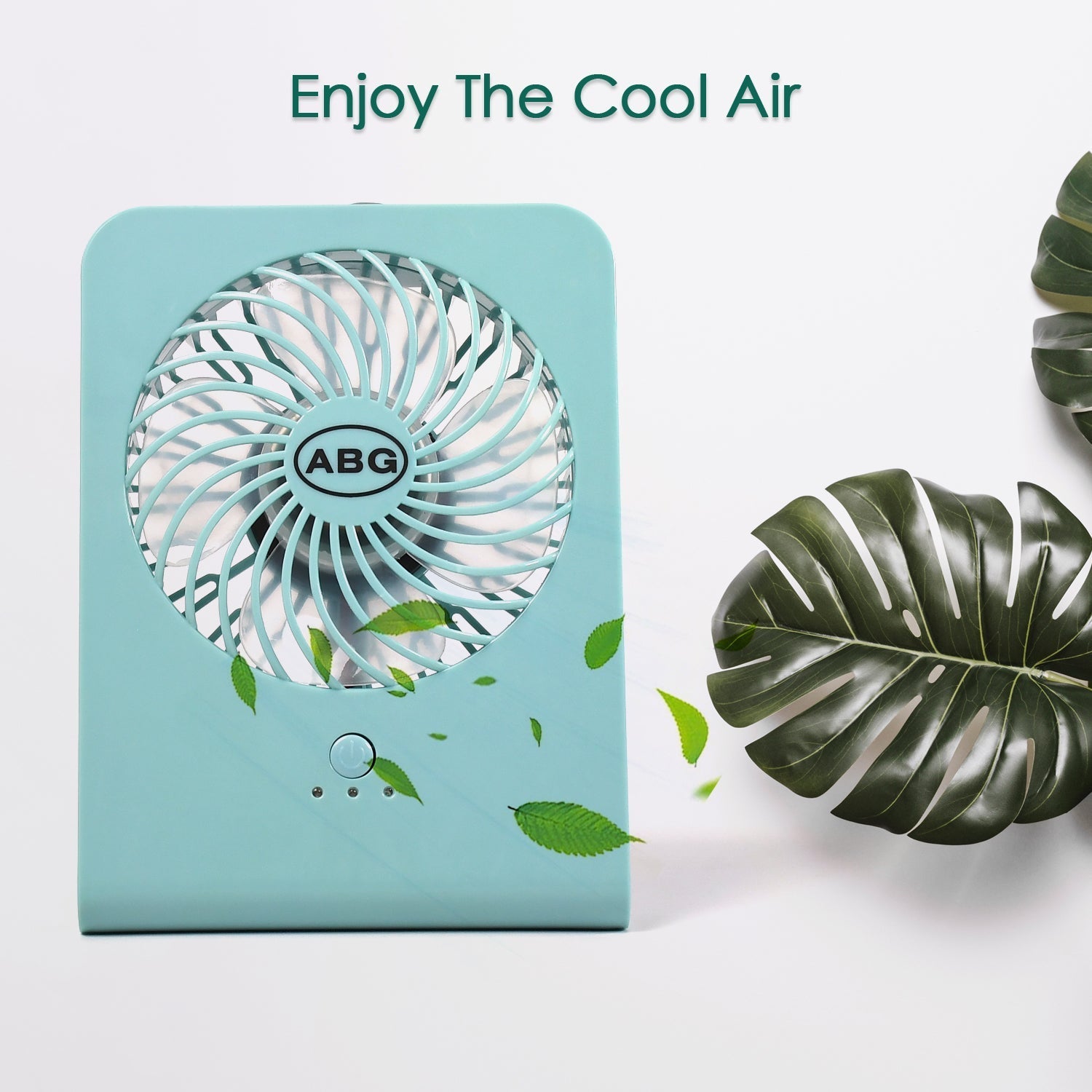 Portable Desk Fan Big Table Fan3 Step Speed Setting Fan Personal Desk Fan Suitable For Office , School & Home Use (Battery Not Include) - Bhavnagar Deodap