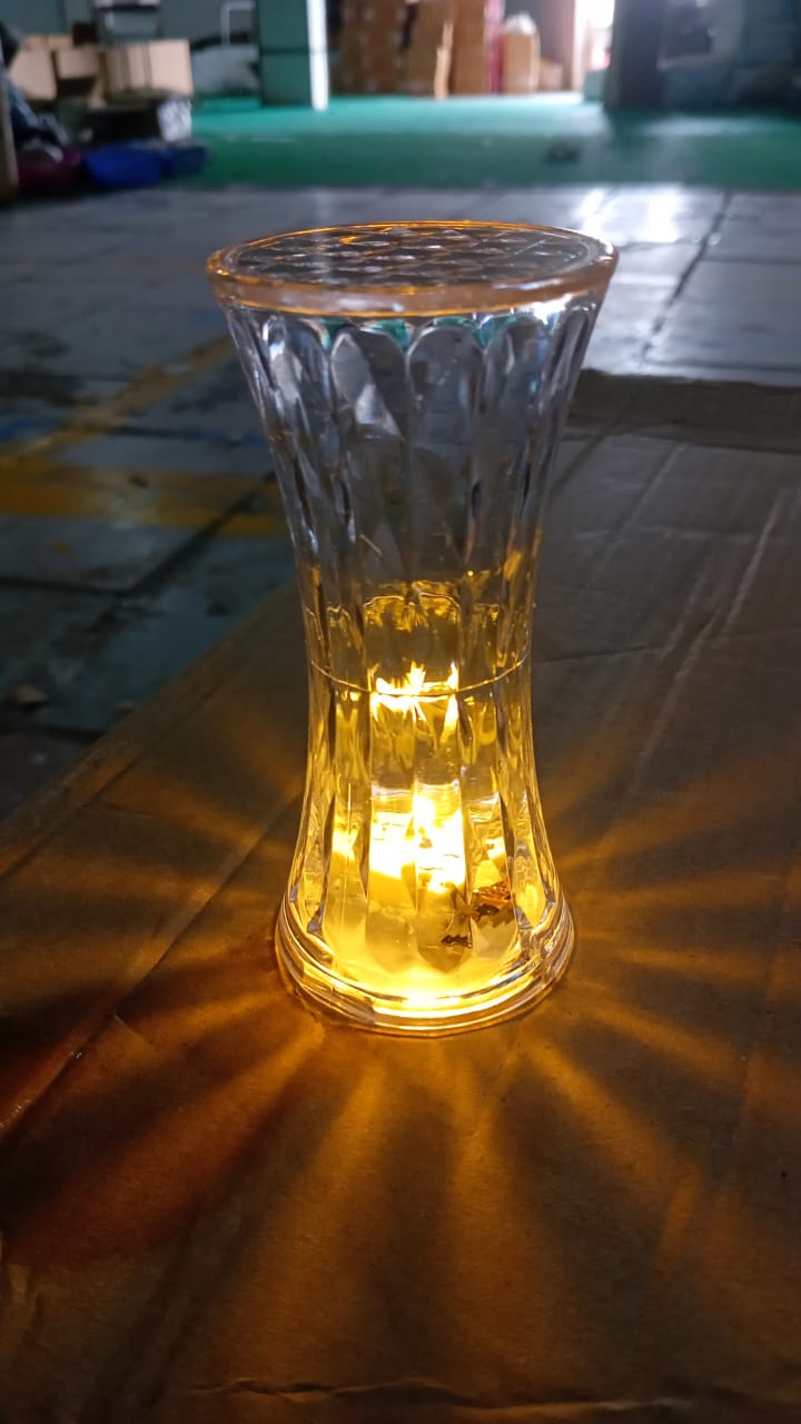 Crystal Lamp, Universal Night Light, Soft Lighting (1 Pc) - Bhavnagar Deodap