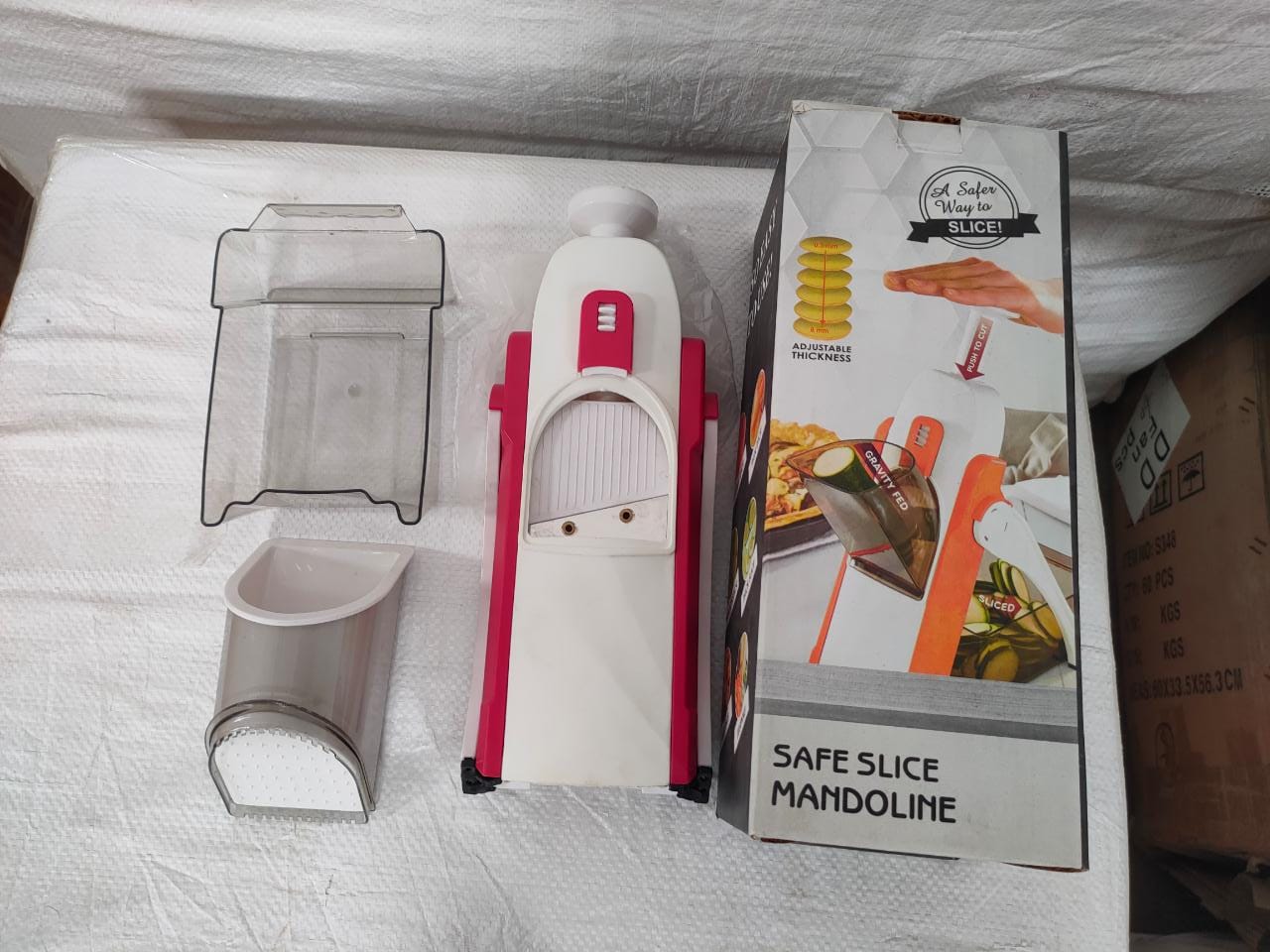 MULTI FUNCTIONAL TIME SAVING ADJUSTABLE HAND PRESS VEGETABLES CHOPPER - Bhavnagar Deodap