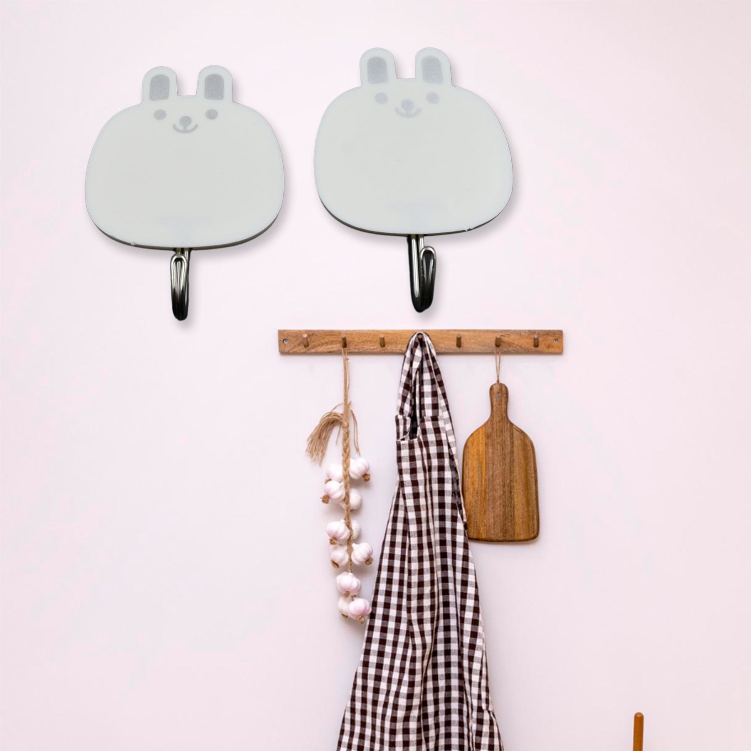 Multipurpose Strong Hook Self-Adhesive hooks for wall Heavy Duty Hook, Sticky Hook Household For Home, Decorative Hooks, Bathroom & All Type Wall Use Hook, Suitable for Bathroom, Kitchen, Office - Bhavnagar Deodap