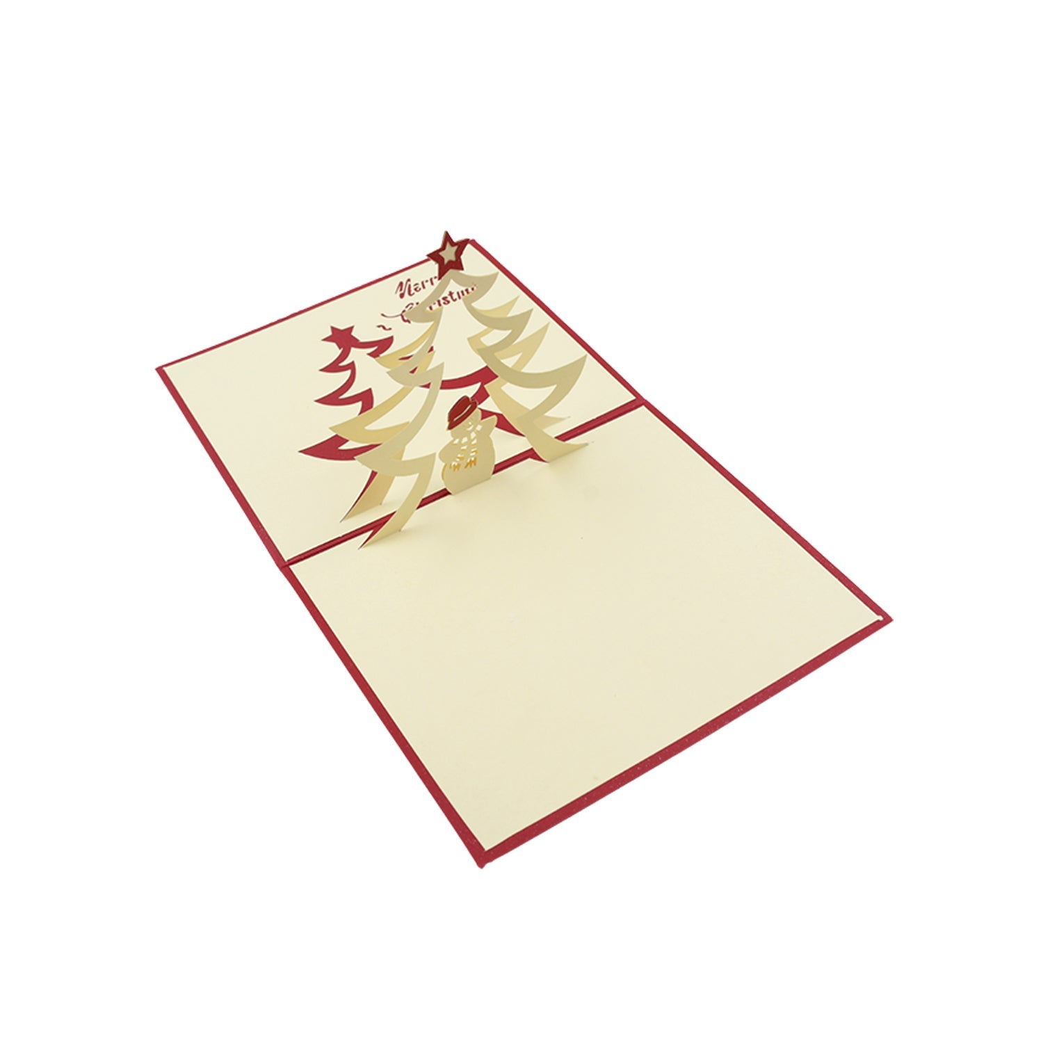 Unique 3D Pop-Up Wishing Card (Christmas): 1 Pc - Bhavnagar Deodap