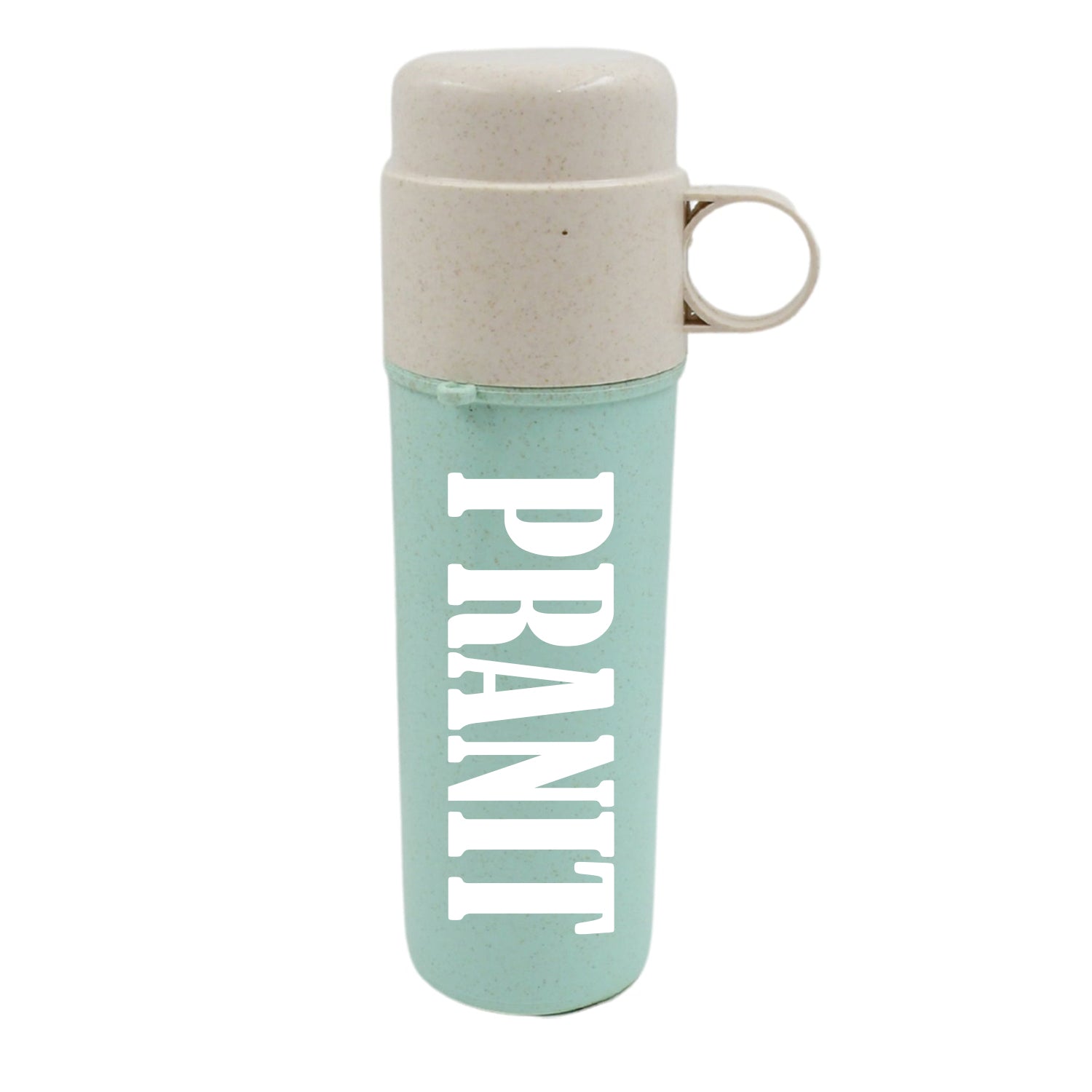 Customize Travel Coffee Cup Portable Water Bottle Wheat Straw Coffee Tea Mug Coffee Mug with Lids for Coffee Tea Portable for School (300 ML Approx) - Bhavnagar Deodap