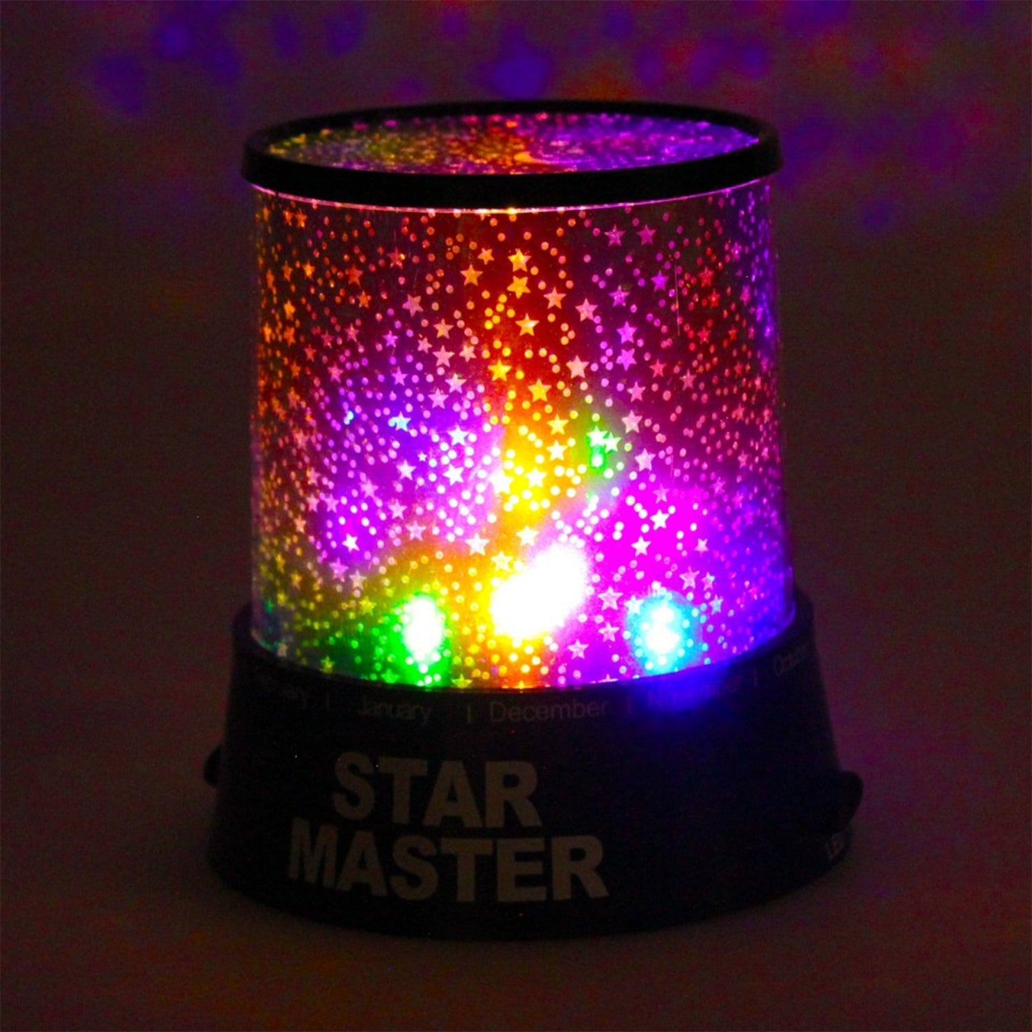 Star Night Light Projector Lighting USB Lamp Led Projection LED Night (Battery & Cable Not Included) - Bhavnagar Deodap