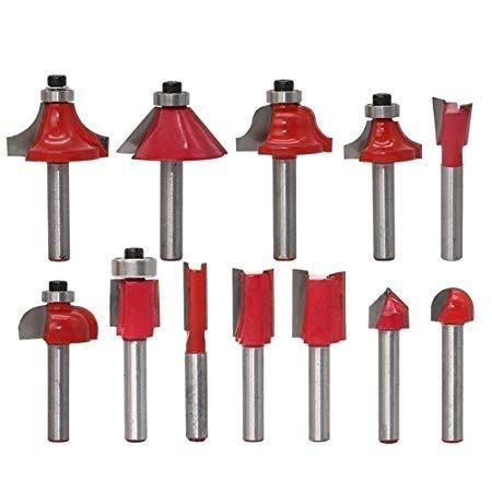 12 / 15pcs Milling Cutter Router Bit Set - Bhavnagar Deodap