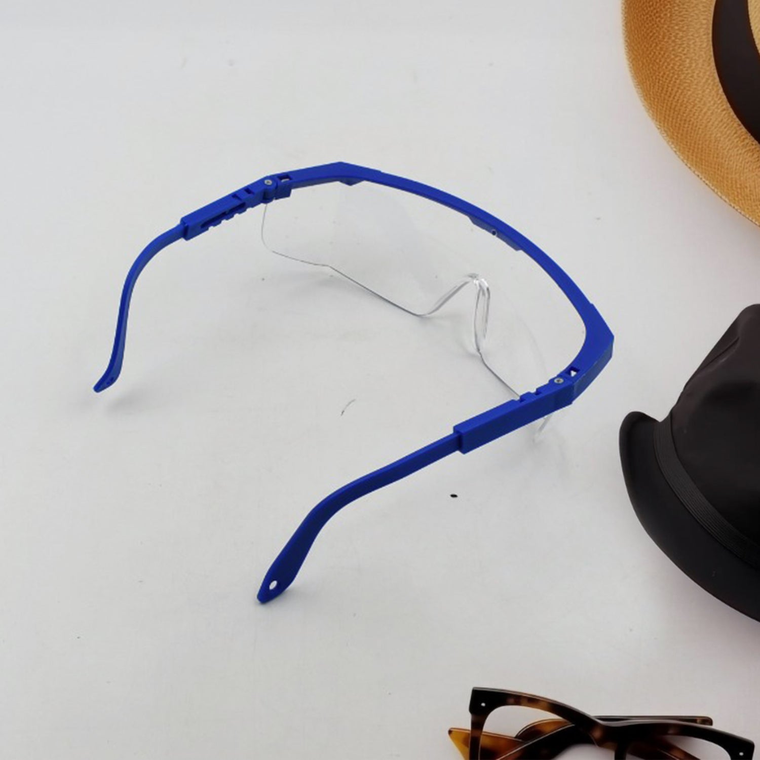 Safety Glasses Dust Wind Proof Eye Glasses UV Protection, Safety Goggles Eyewear  Adjustable spray clear shooting eye protection eyewear clear glasses for men women lab goggles over glasses - Bhavnagar Deodap