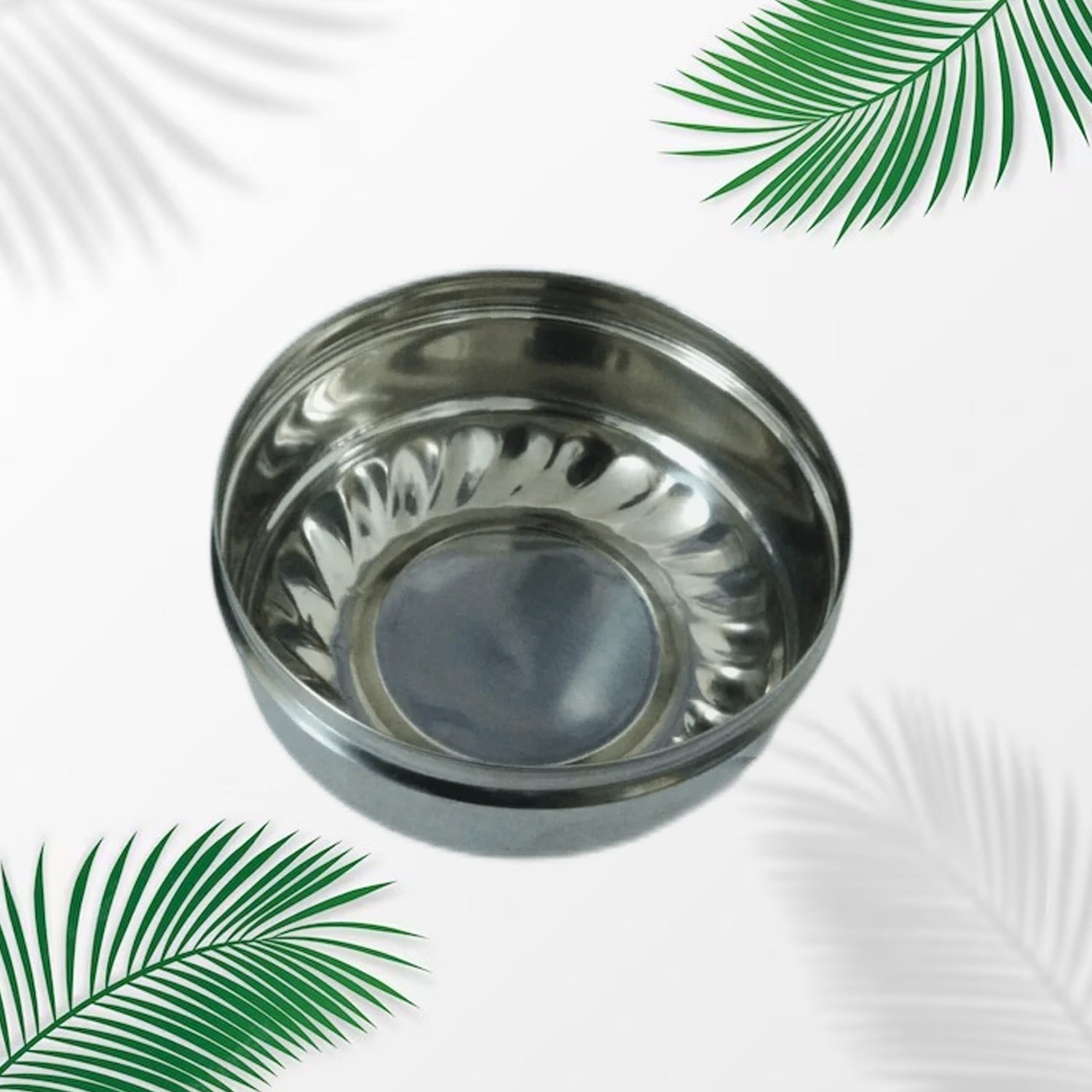 Multi-Purpose Stainless Steel Round Shape Tiffin Box - Small Gift for Baby Girl and Baby Boy For Office, School/Tuition/ Picnic (Small) - Bhavnagar Deodap