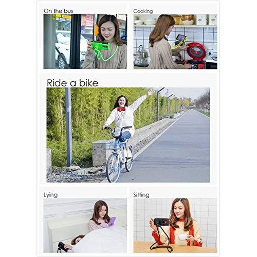 Multi Functional Flexible Long Arms Stand Hanging on Neck Universal Mobile Phone Stand Lounger's Bracket for Mobile Phone Tablet PC Desktop - Bhavnagar Deodap