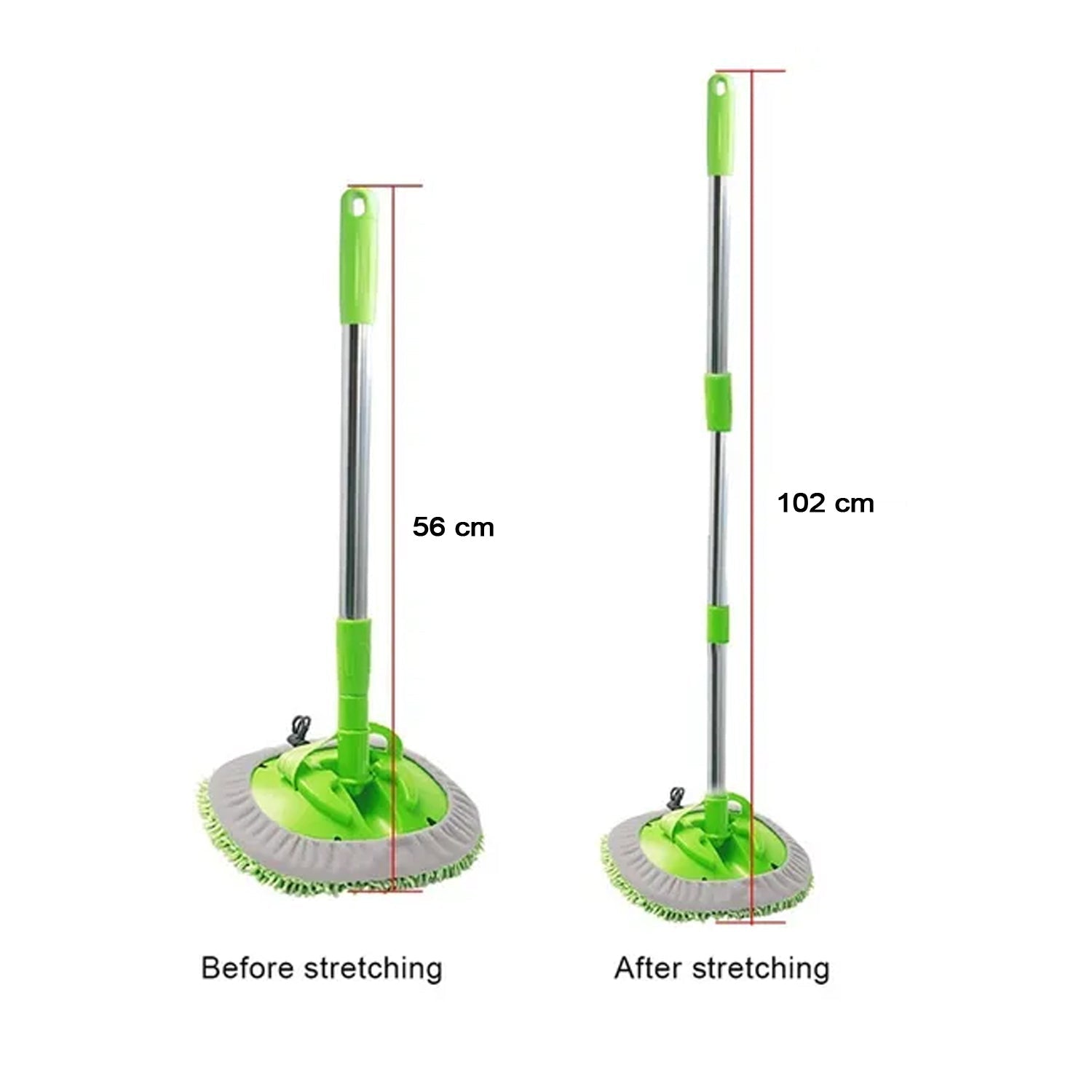 Dry/Wet Home, Kitchen, Office Cleaning Brush Extendable Handle