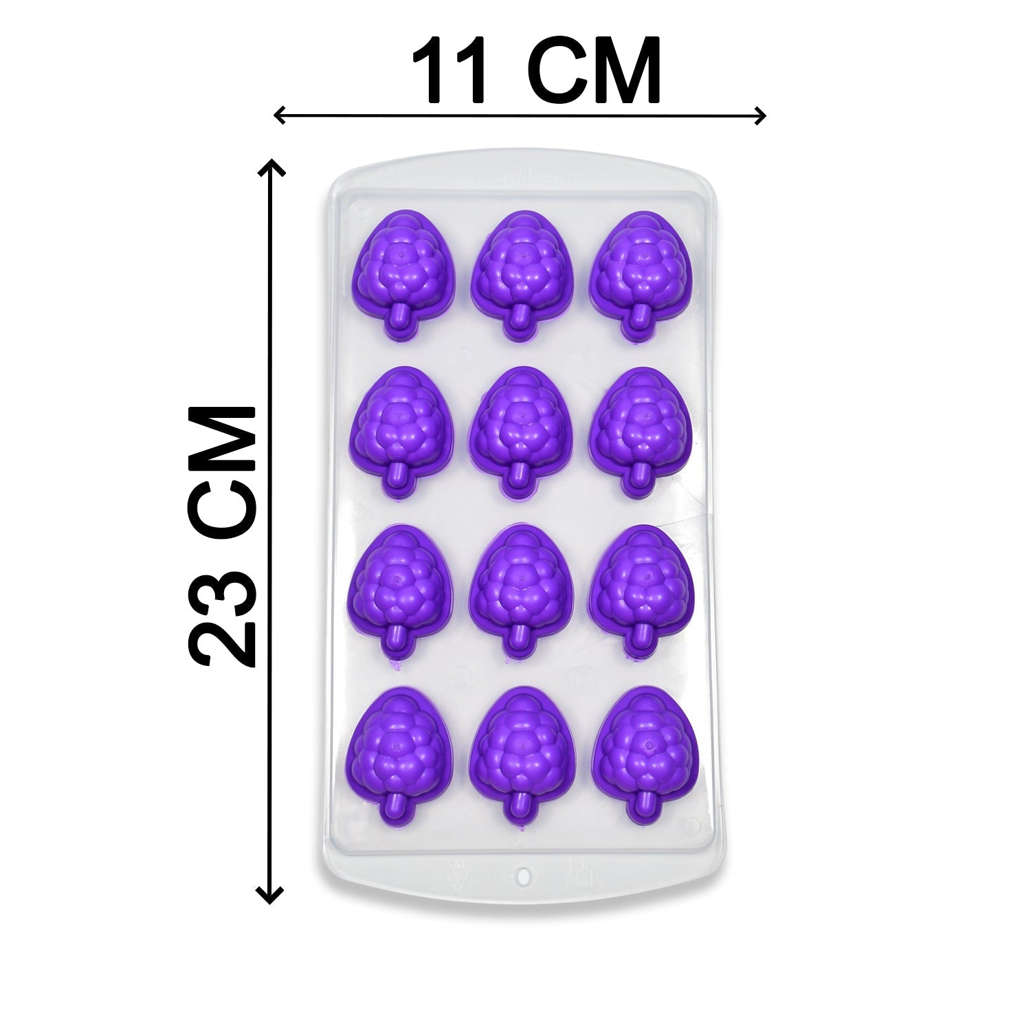 4869 12Cavity Mix design Ice Trays with Lid for Freezer with Easy to Release Flexible Silicone shape ice cavity. 