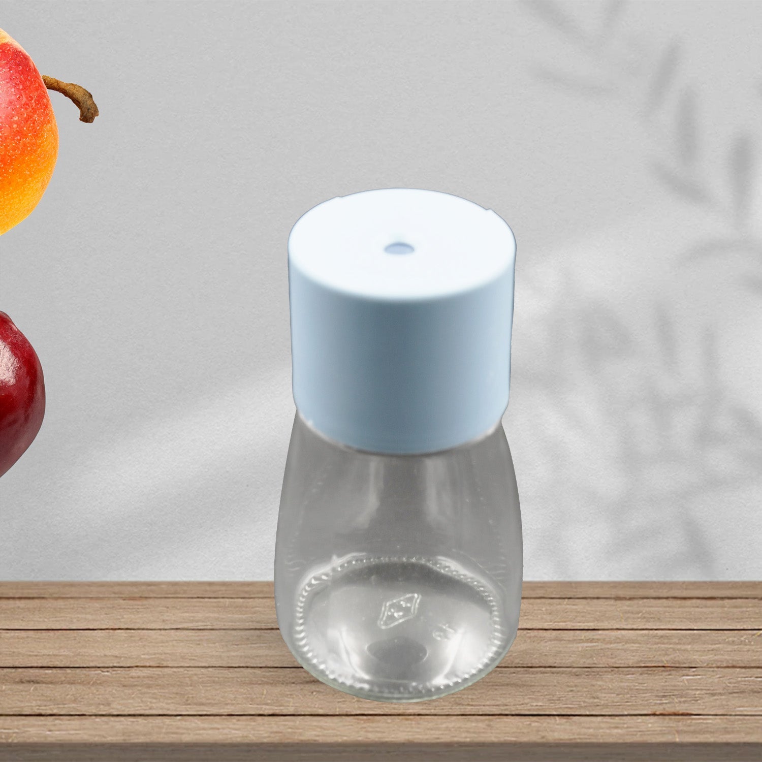 Glass Salt Bottle, Salt Dispenser, Glass Salt Shaker Pack of 1, Seasoning Shaker, Precise Quantitative 0.5g for Home Cooking Picnic Camping Ration Salt Shakers - Bhavnagar Deodap