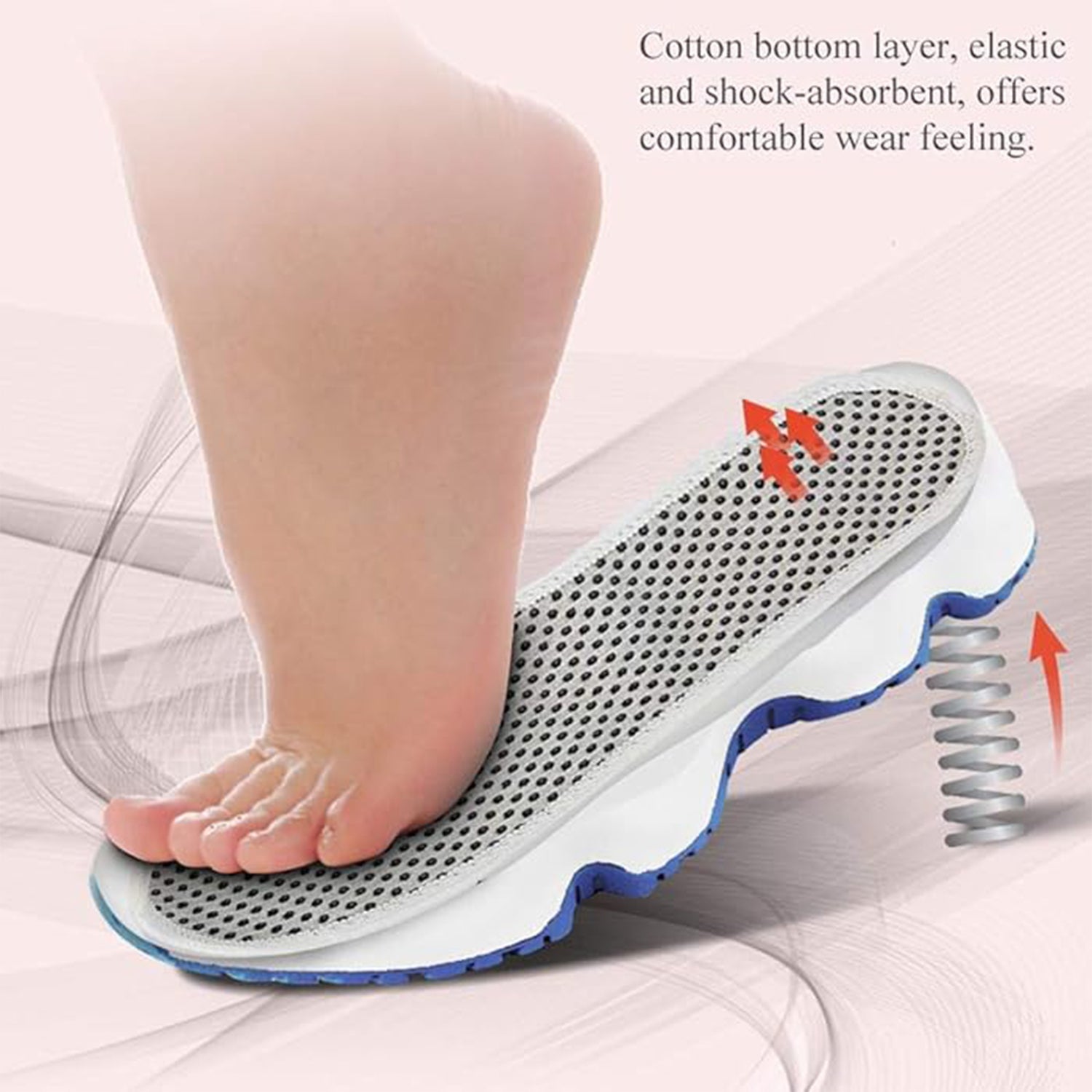 Massage Magnetic Self Heating Insole Shoe, Heating Insole for Women Men - Unisex Warm Insole - Thermal Insoles - Tourmaline Self Heating Shoe Inserts - Warm Shoe Pad (1 Pair) - Bhavnagar Deodap