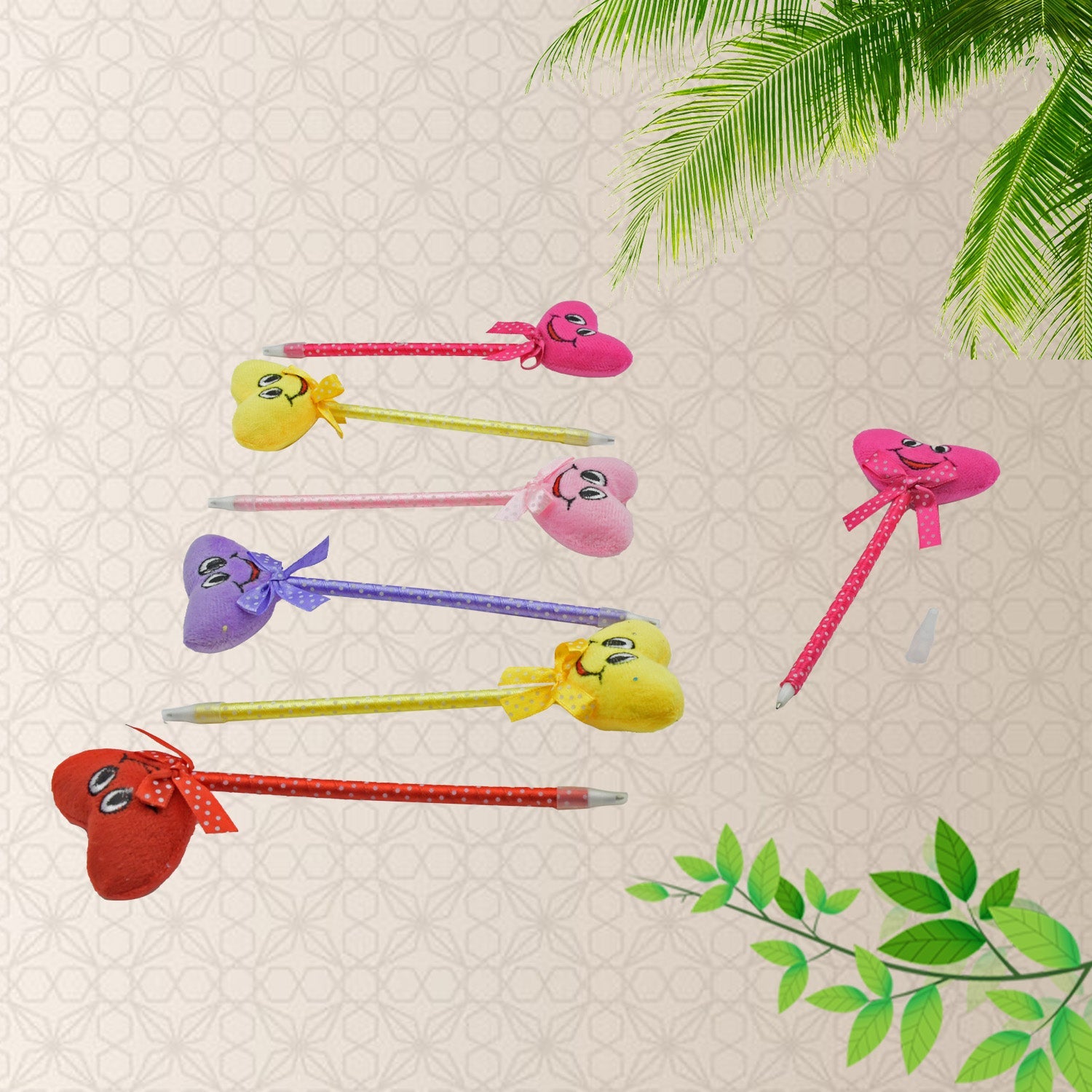 Ball Pen Smooth Writing For Wedding , Events & Multiuse Pen  Best Pen l Use for Kids (12 Pcs Set Mix Design & Color) - Bhavnagar Deodap
