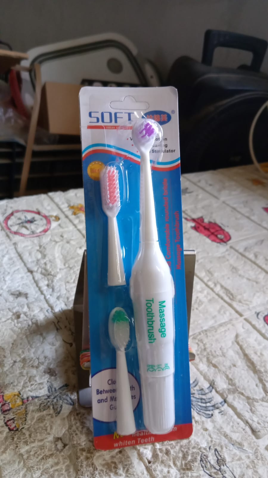 ELECTRIC TOOTHBRUSH FOR ADULTS AND TEENS, ELECTRIC TOOTHBRUSH BATTERY OPERATED DEEP CLEANSING TOOTHBRUSH (Battery Not included) - Bhavnagar Deodap