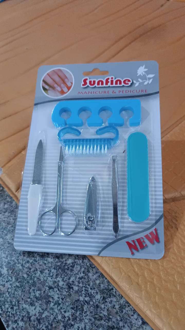 7 in 1 Manicure set Tool Kit (7 Pcs Set) - Bhavnagar Deodap