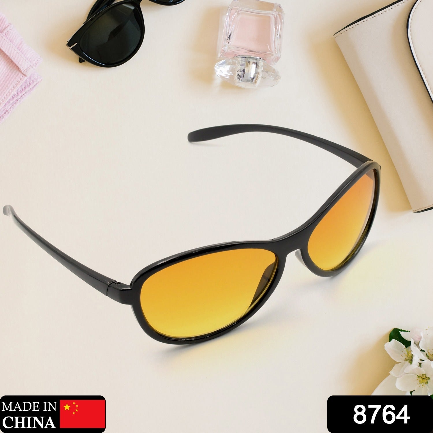 Smart Vision Glasses UV Protected Sunglasses, Lightweight and Attractive Design 3D classic Sunglasses for Men & Women, Lightweight, Both Outdoor and Indoor Use (1 Pc ) - Bhavnagar Deodap