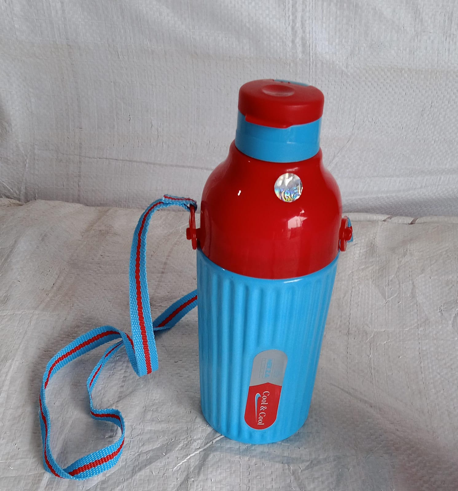 Plastic Sports Insulated Water Bottle with Dori Easy to Carry High Quality Water Bottle, BPA-Free & Leak-Proof! for Kids' School, For Fridge, Office, Sports, School, Gym, Yoga (1 Pc / 500ML) - Bhavnagar Deodap