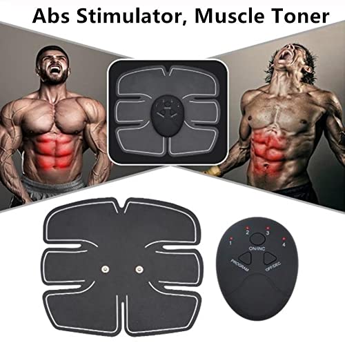 6 Pack abs stimulator Wireless Abdominal and Muscle Exerciser Training Device Body Massager/6 pack abs stimulator charging battery/mart Fitness Abs Maker/Exerciser Training Device - Bhavnagar Deodap