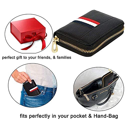 New ImportePU Leather Credit/Debit/ATM/Visiting/Business Zipper Card Holder Case Wallet for Unisex/Men & Women RFID Blocking Protected with Money Coin Purse Festive Valentines - Bhavnagar Deodap