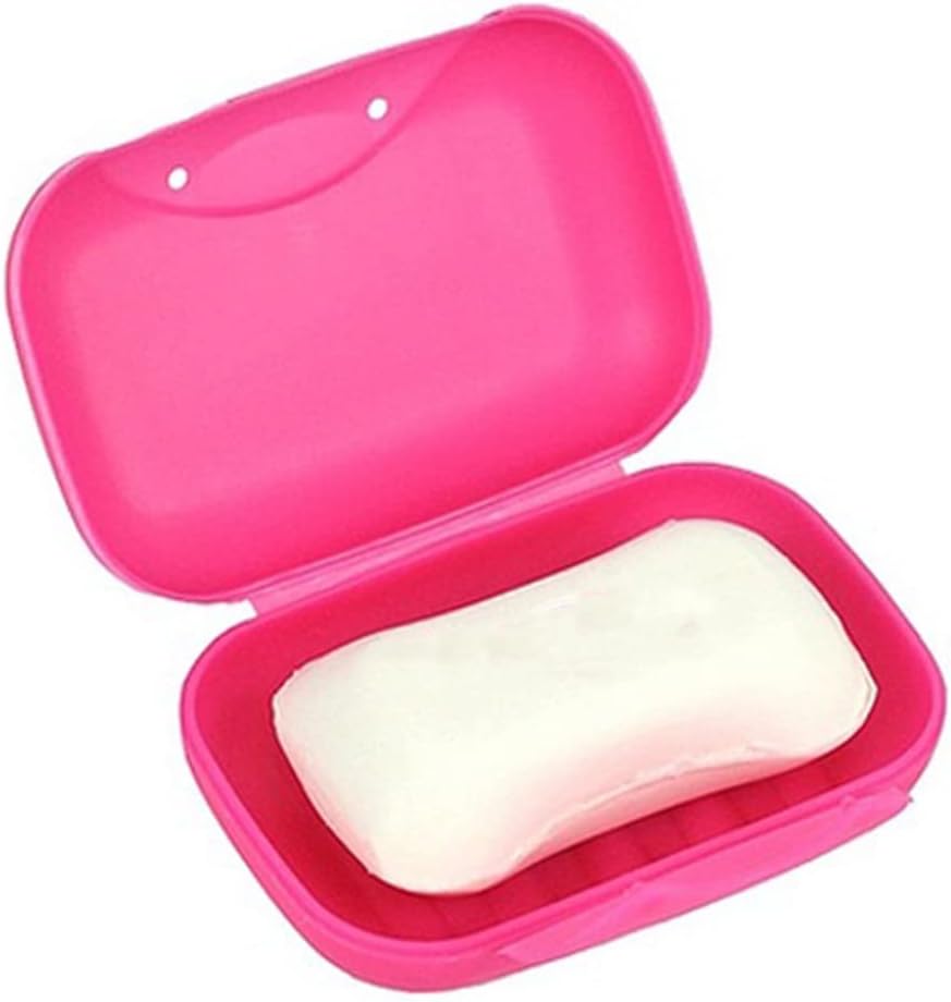 Travel Soap Case Box Plastic Soap Box With Cover Waterproof Leakproof Soap Dish For Bathroom & Travel Use (1Pc) - Bhavnagar Deodap