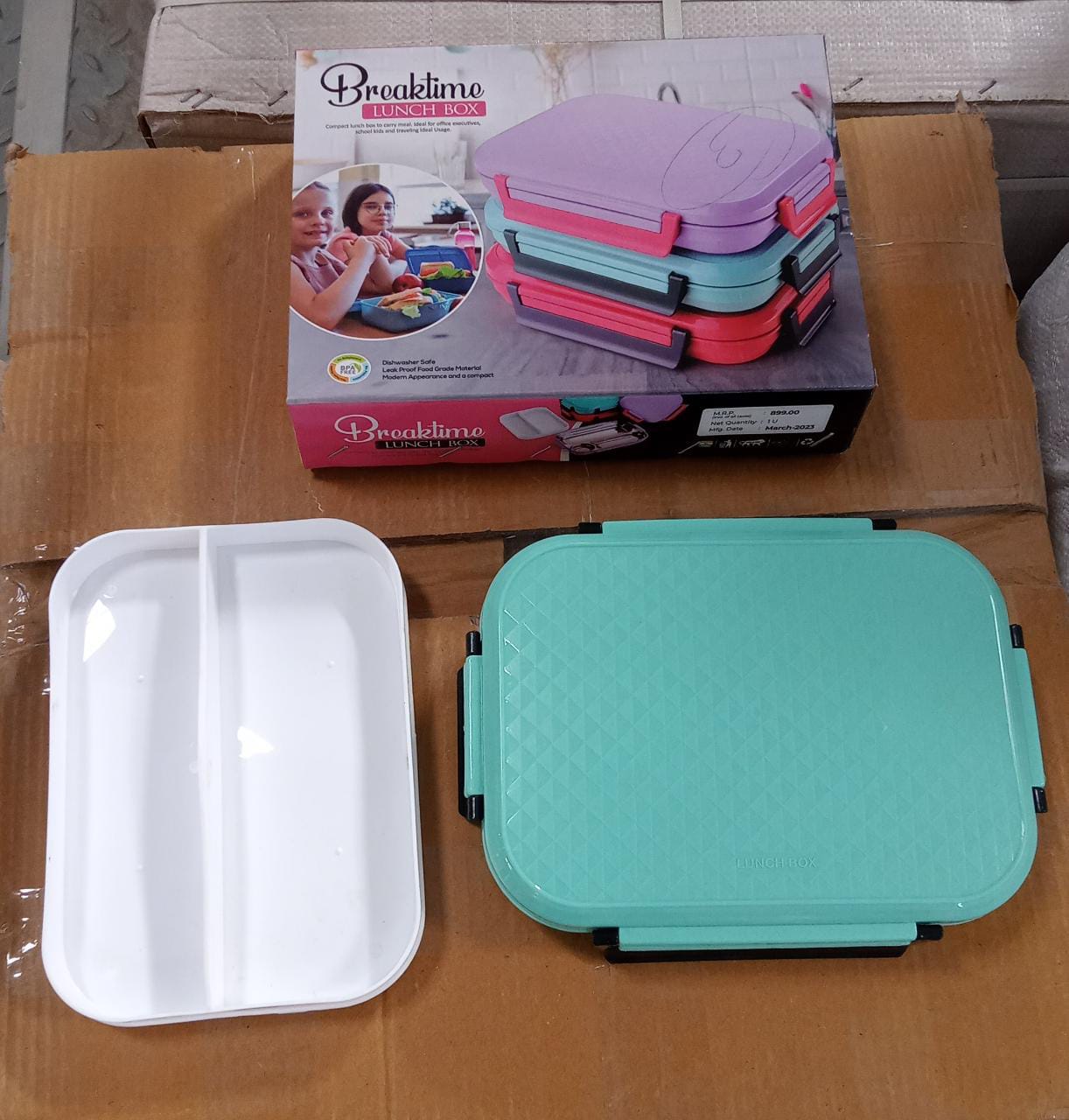 Leakproof Lunch Box Set: School & Outdoor Meals (Insulated) - Bhavnagar Deodap