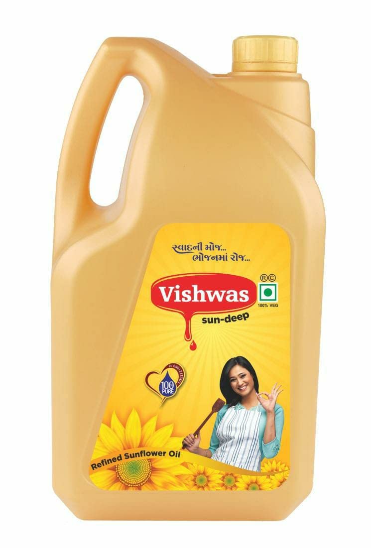 Refined Sunflower Oil 100% Natural and Pure Sunflower Cooking Oil - Bhavnagar Deodap