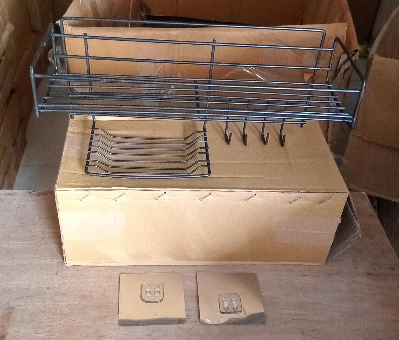 3 in 1 Shower Shelf Rack for storing and holding various household stuffs and items etc. - Bhavnagar Deodap