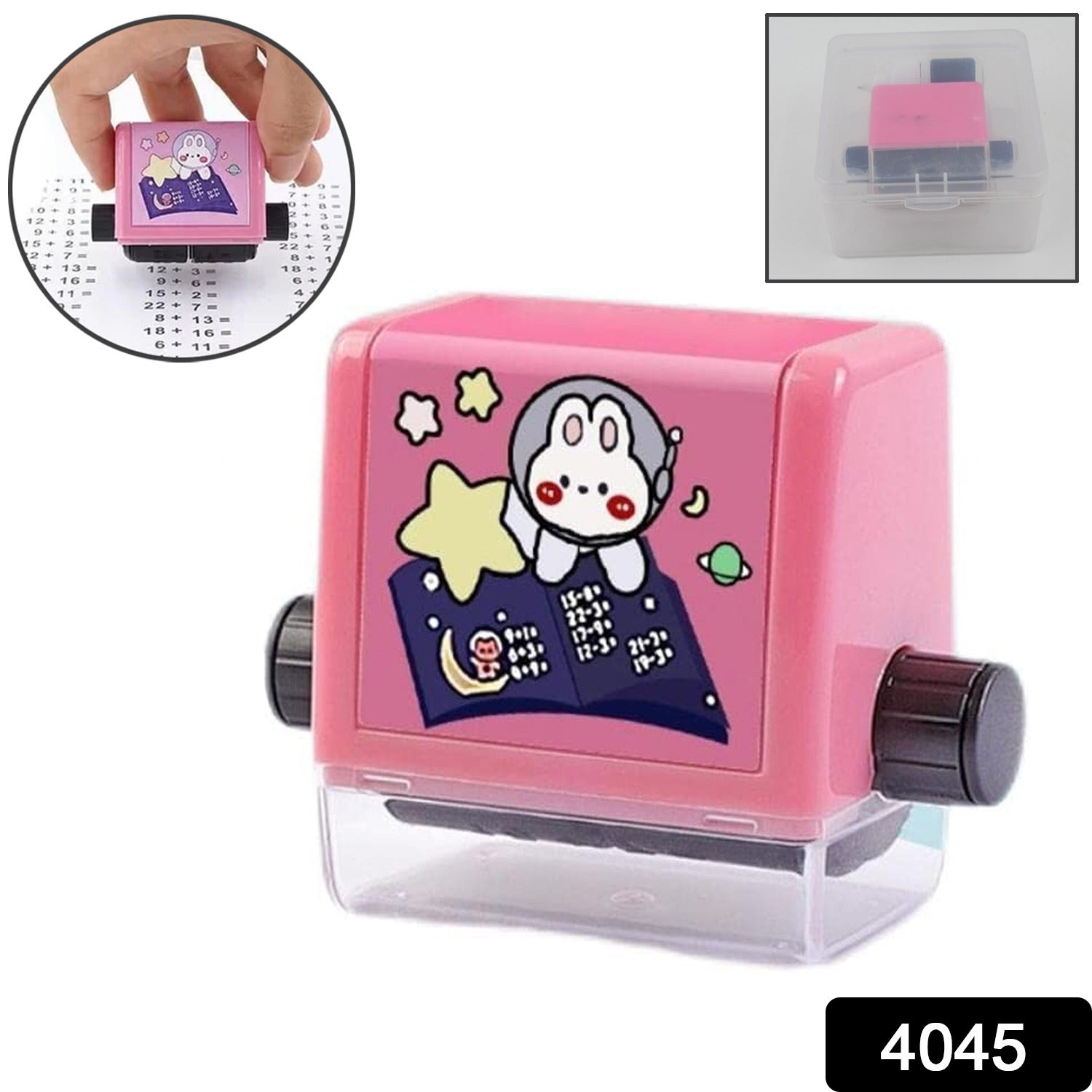 Roller Digital Teaching Stamp, Addition and Subtraction Roller Stamp - Bhavnagar Deodap