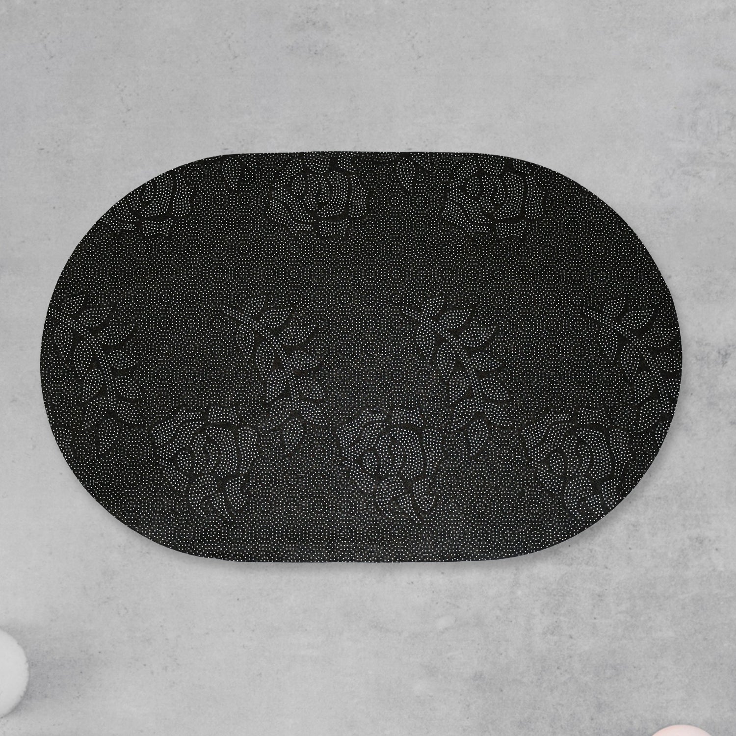 Floor Mat, Bath Mat, Door Mat Floral Pattern, Washable, Non-Slip, Stylish, Design Print Rug Mat, Stylish, Quality, Abrasion Resistant, Soundproofing, Hot Carpet, All Seasons, For Kitchen, Bedroom, Living Room (59x40 Cm) - Bhavnagar Deodap