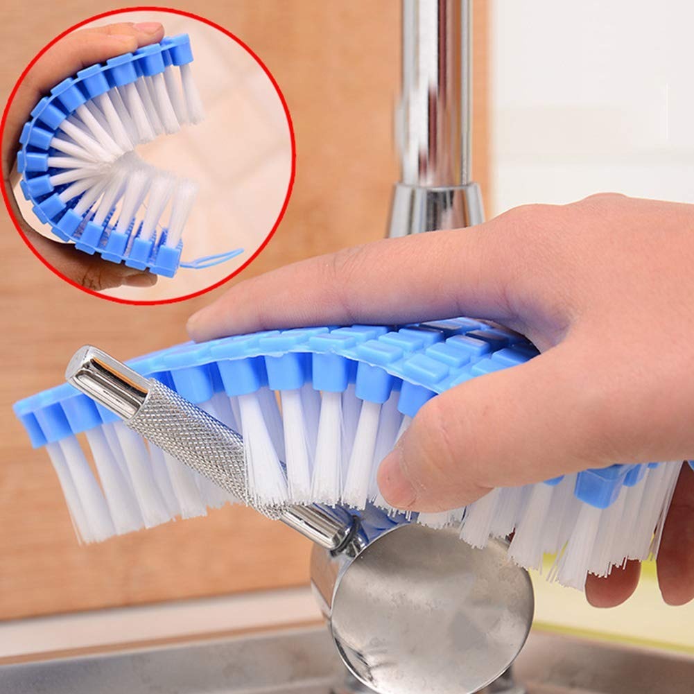 Flexible Plastic Cleaning Brush for Home, Kitchen and Bathroom, - Bhavnagar Deodap