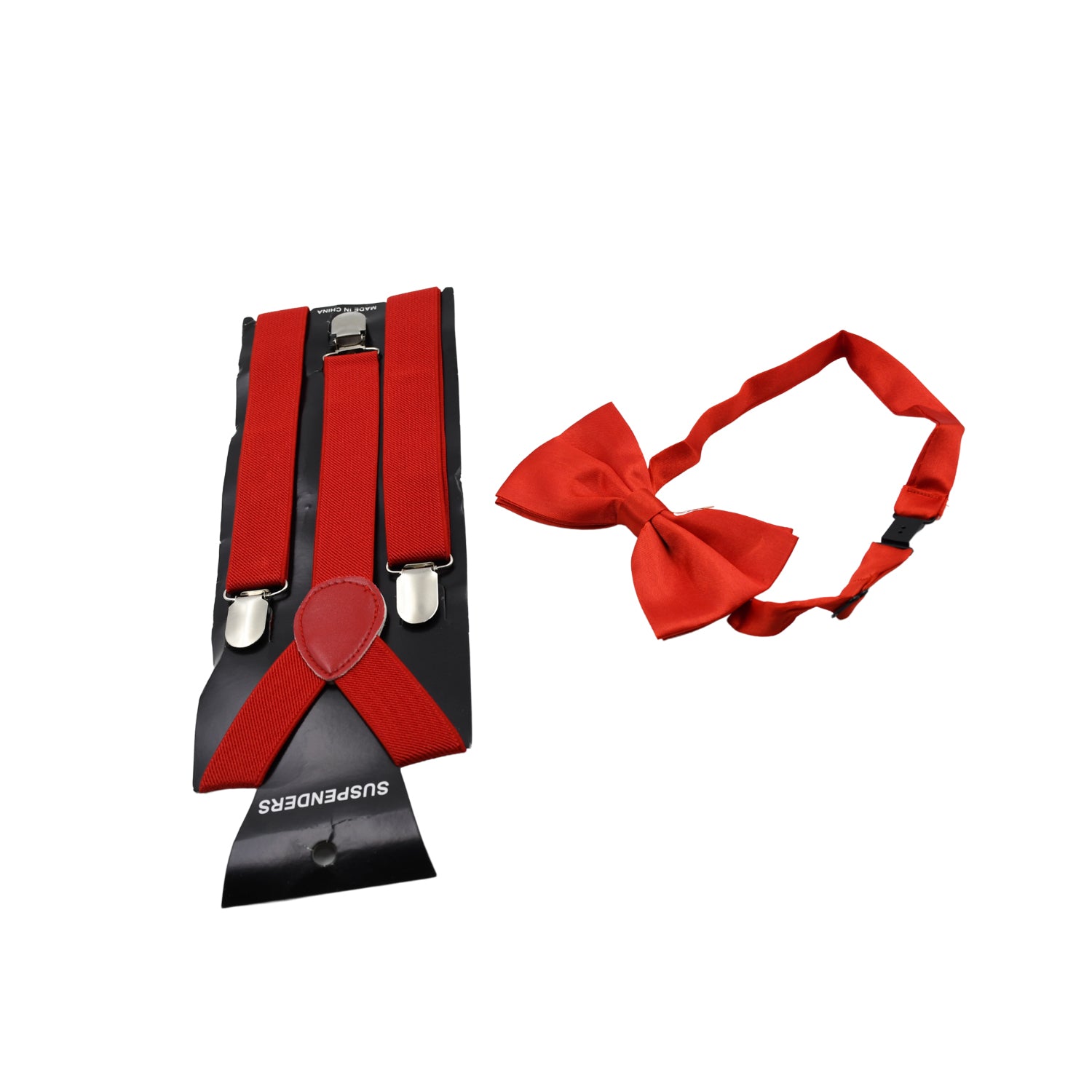 Fashion Accessories Suspenders for Men: Button Pant Braces Clothes Accessory with Elastic, Y Back Design - Regular and Tall Sizes Mix color (1pc) - Bhavnagar Deodap