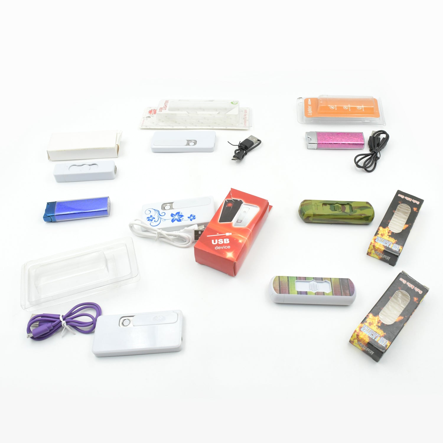 Stylish Electric USB Lighter for Men & Women (Rechargeable, Windproof) - Bhavnagar Deodap