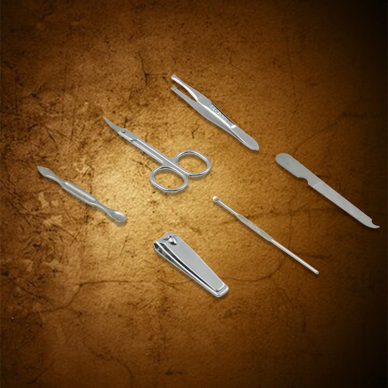 6-in-1 Professional Nail Care Kit: Clippers, Scissors & More (Travel or Home) - Bhavnagar Deodap