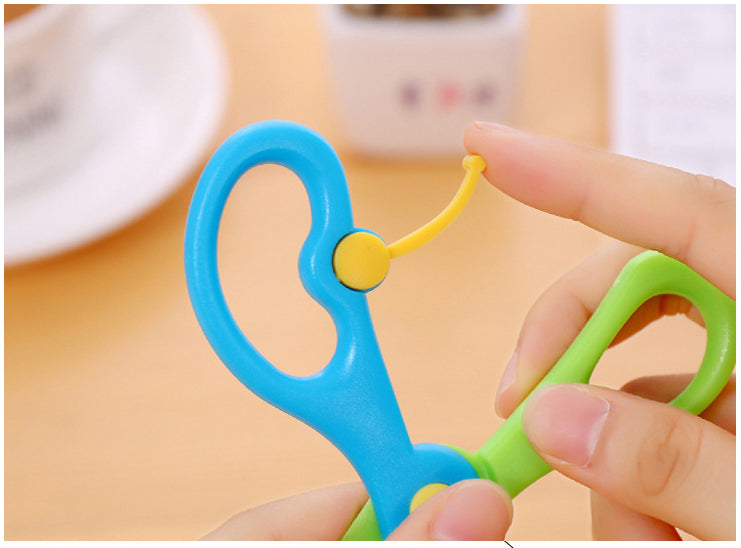 Kids Handmade Plastic Safety Scissors Safety Scissors - Bhavnagar Deodap